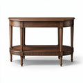 Table console en bois massif de style classique dimensions 100 x 40 x 75cm marron